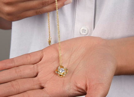 Elegant Love Knot Necklace