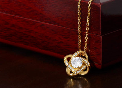 Elegant Love Knot Necklace